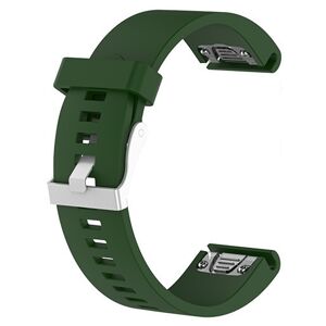 4wrist Óraszíj  Garmin Fenix 5S, 5S Plus, 6S, 6S Pro - Dark Green