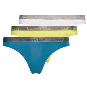 Calvin Klein 3 PACK - női tanga alsó QD3560E-283 S