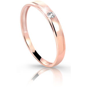 Cutie Diamonds Rózsaszín arany gyűrű gyémánttal DZ6707-1617-00-X-4 49 mm