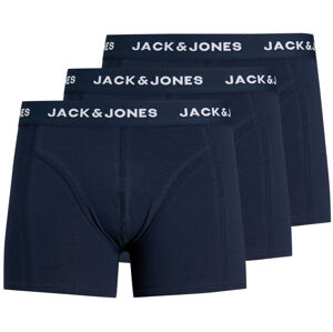 Jack&Jones 3 PACK - férfi boxeralsó JACANTHONY 12171946 Blue Nights XXL