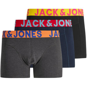Jack&Jones 3 PACK - férfi boxeralsó JACCRAZY 12151349 M