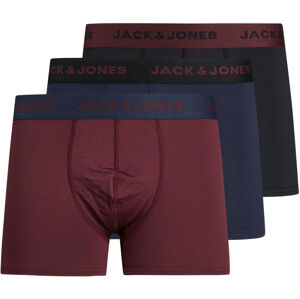 Jack&Jones 3 PACK - férfi boxeralsó JACSHAWN 12204899 Port Royale M
