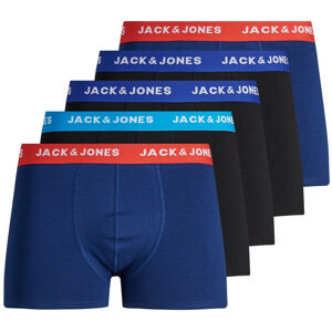 Jack&Jones 5 PACK - férfi boxeralsó JACLEE 12144536 Surf the Web L