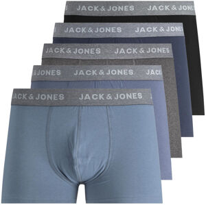 Jack&Jones 5 PACK - férfi boxeralsó  JACSERGE 12208821 Navy Blazer M