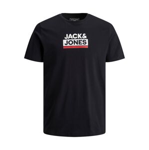 Jack&Jones Férfi póló JCODELFIELD Regular Fit 12198089 Black L