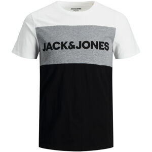 Jack&Jones Férfi póló JJELOGO Regular Fit 12173968 White XXL