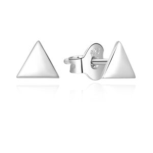 MOISS Minimalista ezüst fülbevaló Háromszög E0002327 0,75 x 0,75 cm