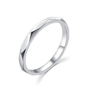 MOISS Minimalistaezüst gyűrű R00019 52 mm