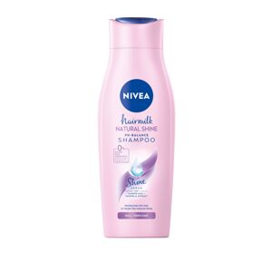Nivea Tápláló sampon tejjel és selyemfehérjével a fáradt, fénytelen haj számára Hairmilk Shine (Care Shampoo) 250 ml
