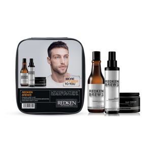 Redken Hajerősítő és hajnövesztő ajándékkészlet Redken Brews