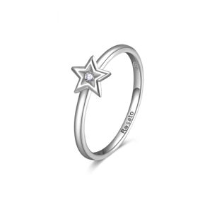 Rosato Bájos ezüst gyűrű csillaggal  Allegra RZA027 52 mm