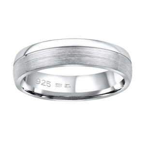 Silvego Esküvői ezüst gyűrűs paradicsom férfiak és nők számára QRGN23M 70 mm