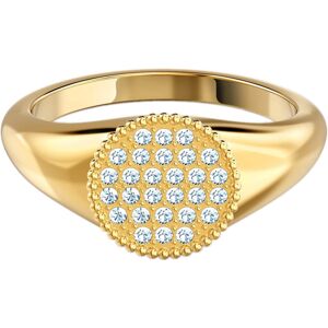 Swarovski Aranyozott gyűrű kristállyal  Ginger 55675 55 mm