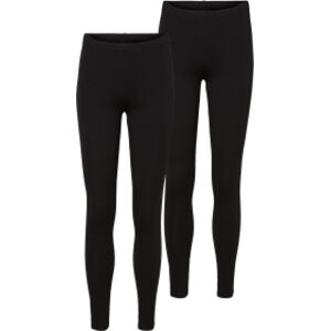 Vero Moda 2 PACK - női leggings 10248890 Black L